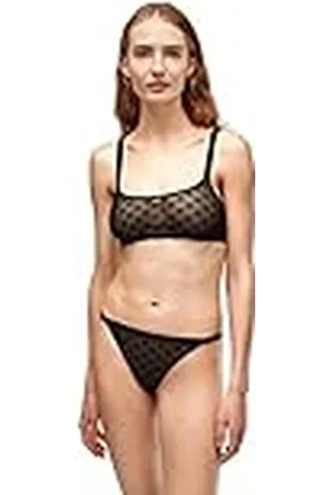Karl Lagerfeld Dam Kl Monogram Bralette, , S