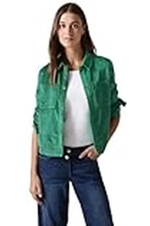 CECIL Dam B212236 kort manchesterjacka, Malachite grön, L, , L