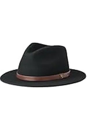 Brixton Unisex kniv fedora filthatt, svart, M
