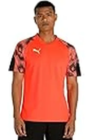 PUMA Enkel WC-tröja för män, Fiery Coral Black, XS, , XS