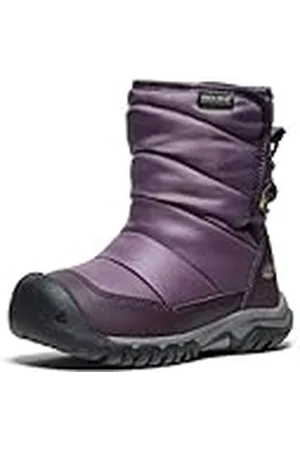 Keen Puffrider Waterproof, Snow Boots, Black Plum/Daiquiri Green, 27 EU, , 27 EU
