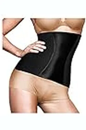 Maidenform Midjeformare för kvinnor enkel uppsamling midjeband fast kontroll, , M