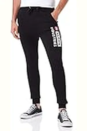 Alpha Industries Alpha Block-Logo Joggerbyxor för herr, , XS