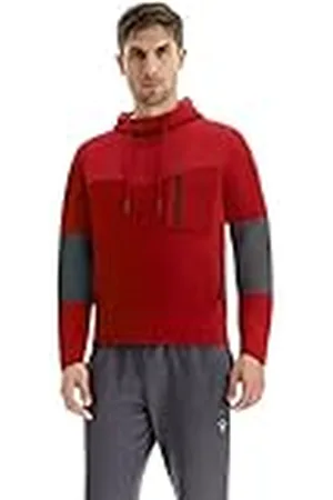 macron Herr Athleisure Scc Luzon lätt stretch huvtröja Dp /mgry man tröja, M, , M