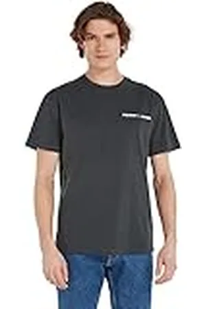 Tommy Hilfiger Herr TJM CLSC linjär brösttröja S/S stickade toppar, , L