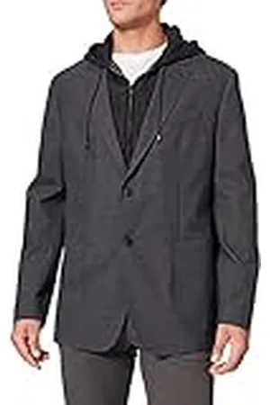 Hackett Herrstrch Txture W/Hood jacka, , 48