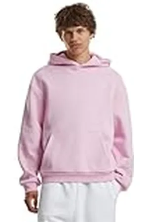 Build Your Brand Huvtröja för män, fluffig huvtröja, avslappnad huvtröja i lös passform, storlekar S–5XL, , XL