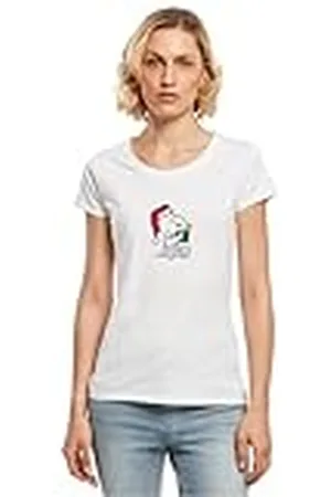 Merchcode Dam-t-shirt, damer, peanuts Snobben och Woodstock Basic Tee, normal passform, bomull 100%, XL, , XL