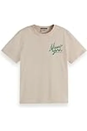 Scotch&Soda Chest Artwork Regular T-shirt, Light Calico 129, L