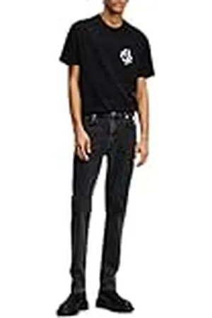 Karl Lagerfeld Slim Denim, män, grå, jeans, , 34W / 30L