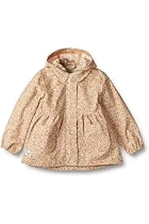 WHEAT Jacke Magda-Mädchen jacka, 9048 Alabaster Flowers, 98/3y, unisex, vuxen, , 98/3y