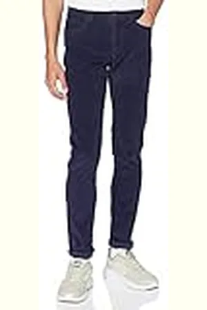 Hackett HKT by Hackett Raka jeans för män, Blå (bläck 591), 40W x 34L/Lång