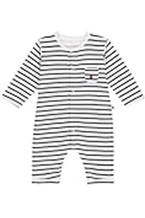 Petit Bateau Unisex barn lång jumpsuit, , 6 månader