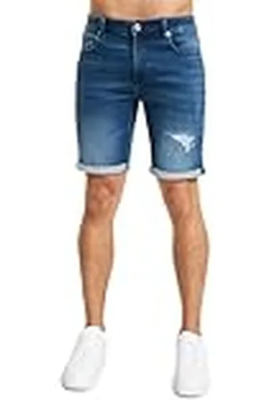 Only & Sons ONSPLY Dark-MID Blue of Jog 5150 shorts, , XS