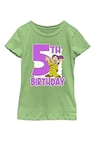 Disney Flickor Dopey 5th Bday T-shirt, , S