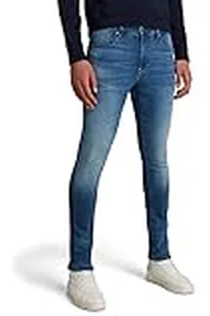 G-Star RAW Revend Skinny Jeans herr Jeans, Flerfärgad (Medium Indigo Aged 8968-6028), 34W / 38L