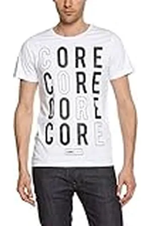 JACK & JONES Jack and Jones kortärmad t-shirt med rund hals för män, , XXL