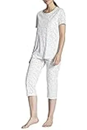Calida Mysig bomull jersey tvådelad pyjamas, , 48-50
