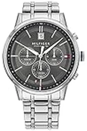Tommy Hilfiger Herr multi urtavla kvarts klocka kyle med armband i rostfritt stål