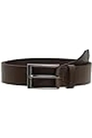 Only & Sons Onsbrad medium läder Noos bälte, , 105 cm