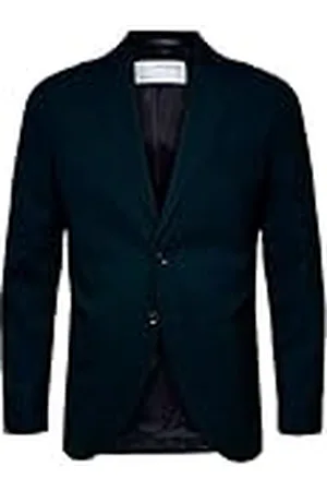 SELECTED SELECTED HOMME BLACK Slhslim-jackbill Dark Green BLZ B Noos Blazer för män, , 68