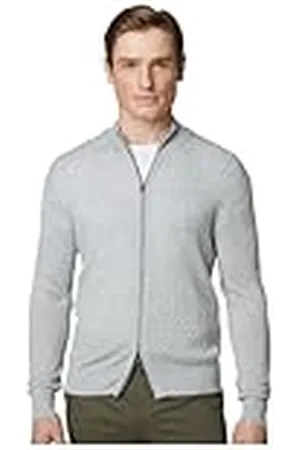 Hackett Herr Baby Kabel FZIP Cardigan Tröja, , M, , M