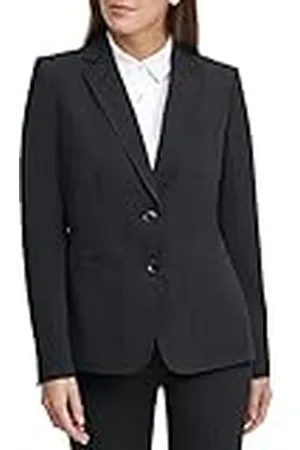Tommy Hilfiger Dam arbetsjacka enknappsjackor blazer, , 38