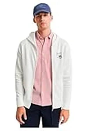 GANT Graphic huvtröja med full dragkedja, , 3XL