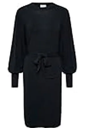 Kaffe Kajess stickad klänning casual dam, , XL