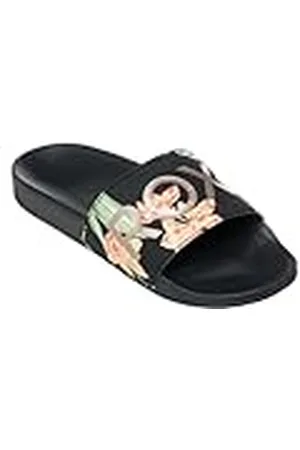 Roxy SLIPPY II damsandaler, svart/grön PRINT, 42 EU, , 42 EU