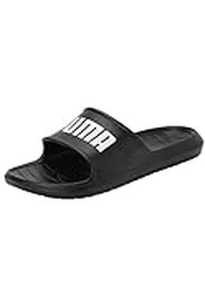 PUMA Unisex Divecat V2 Lite Slide Sandal, svart Vit, 40.5 EU