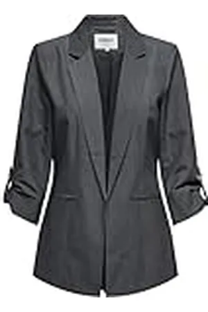 ONLY ONLKAYLE-ORLEEN 3/4 kavaj TLR Noos, Medium Grey Melange, 34 för Kvinnor
