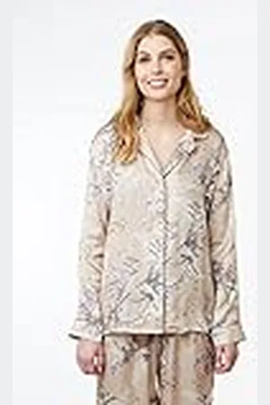 ccdk copenhagen Kvinnors CCDK Josephine Pajamas skjorta pyjamastopp, Moonlight, xx-Large