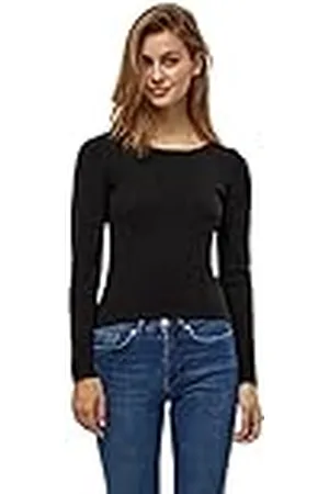 DESIRES Dam Gabi-blus med öppen rygg, 9 000 svart, M