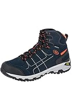 BRUTTING Mount Shasta High Unisex Hajk- & vandringskängor, Marinblå/orange, 41 EU