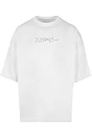 Merchcode Peanuts T-shirt för män – Snoopy Relax Huge Tee, överdimensionerad passform, bomull 100 percent, L, , L