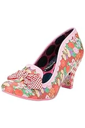 Irregular Choice Oregelbundet val Kanjanka PU röd/rosa 42, , 42 EU