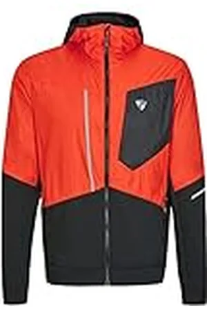 Ziener Män NIKOLO funktions-/hybrid hacka bergsporter, skridskoåkning | vindtät, Primaloft Active, new red, 58