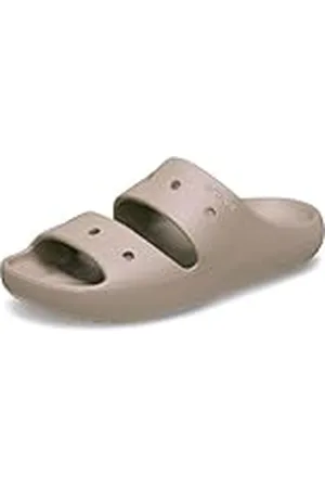 Crocs Unisex-vuxna klassiska sandaler 2.0, tofflor för kvinnor och män, Mullvadsbrunt, 39/40 EU