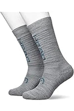 Head Unisex nybörjare knähöga skidstrumpor (2-pack), , 43-46 EU