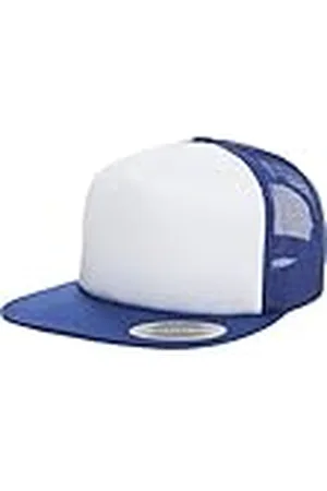 Flexfit Unisex skumtrucker med vit front cap, , En Storlek