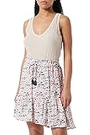 Scotch&Soda Dam tryckt veckad kort kjol, , L