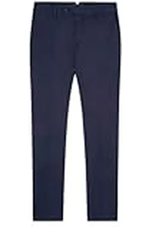 Hackett Linne med flera ränder, blå (Navy Blazer), 38W/28L, , 38W x 28L