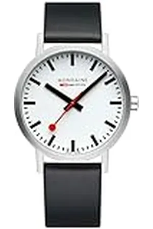 Mondaine Analog kvarts klocka med läderarmband A660.30360.16SBBV, , Rem