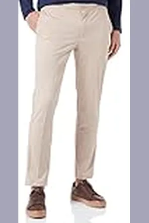 Hackett Herr Perfect Tencel Chino byxor, solbränna, 38W/32L, , 38W x 32L