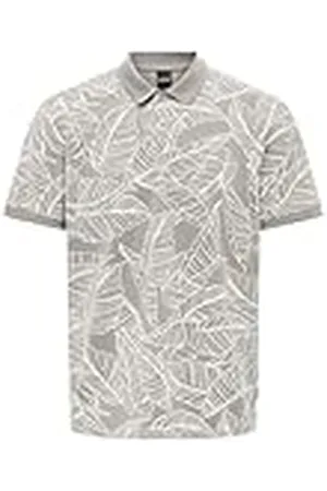 Only & Sons ONLY&SONS men polo shirt short sleeve polo collar cotton shirt casual shirt, Color: , Size:M