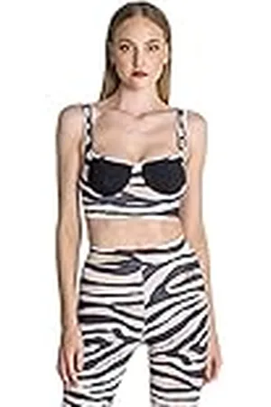 Gianni Kavanagh Dam Tiger Crop Top Fashion Vest, S
