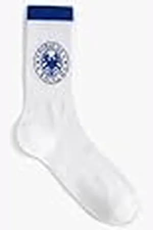 Koton Herr Varsity Socket broderad strumpa, , One Size