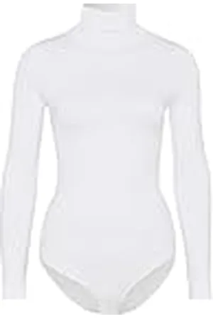 Falke Dam Rich Cotton Body bomull svart vit många andra färger dambody elegant långärmad utan mönster sömlös med ståkrage 1 styck, , S