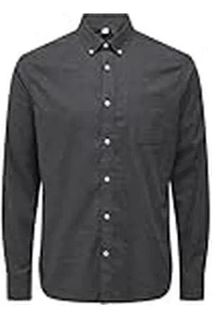 Only & Sons Onsroad Life Reg Melange Ls skjorta långärmad skjorta, , L